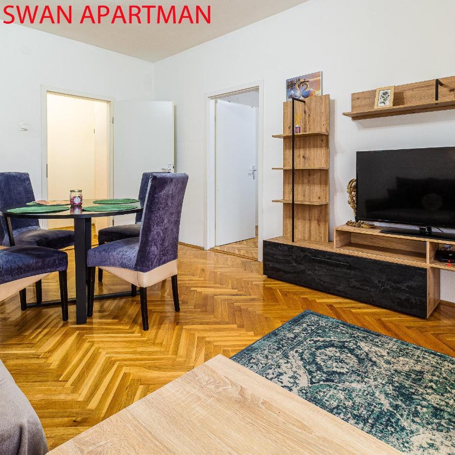 Swan Apartment Záhřeb Exteriér fotografie