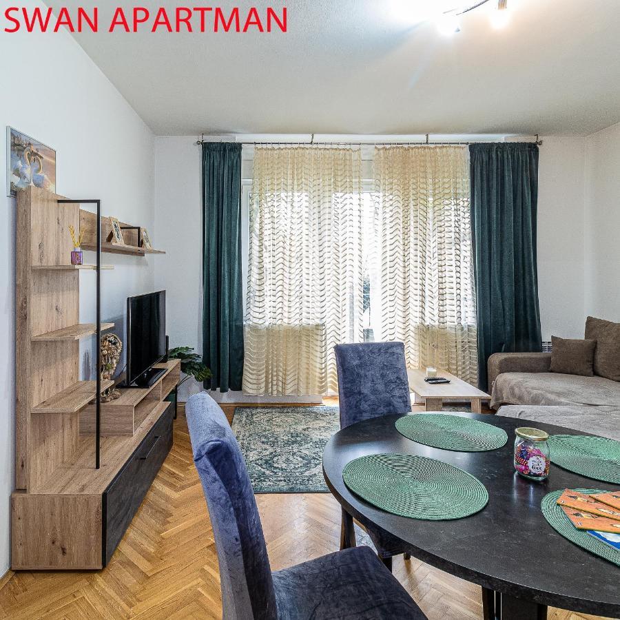 Swan Apartment Záhřeb Exteriér fotografie